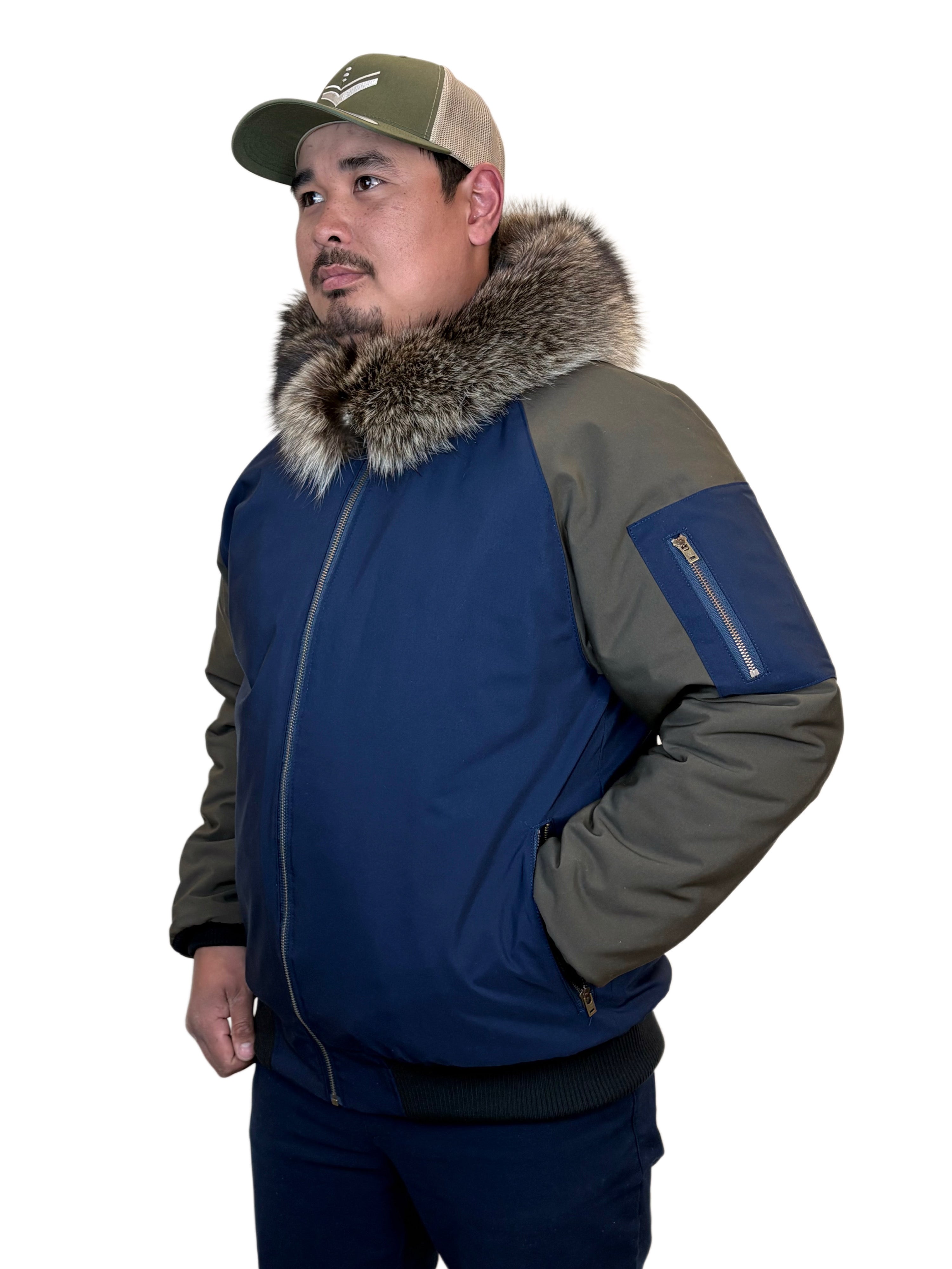 NANGAAT | ᓇᖔᑦ - NAVY/OLIVE