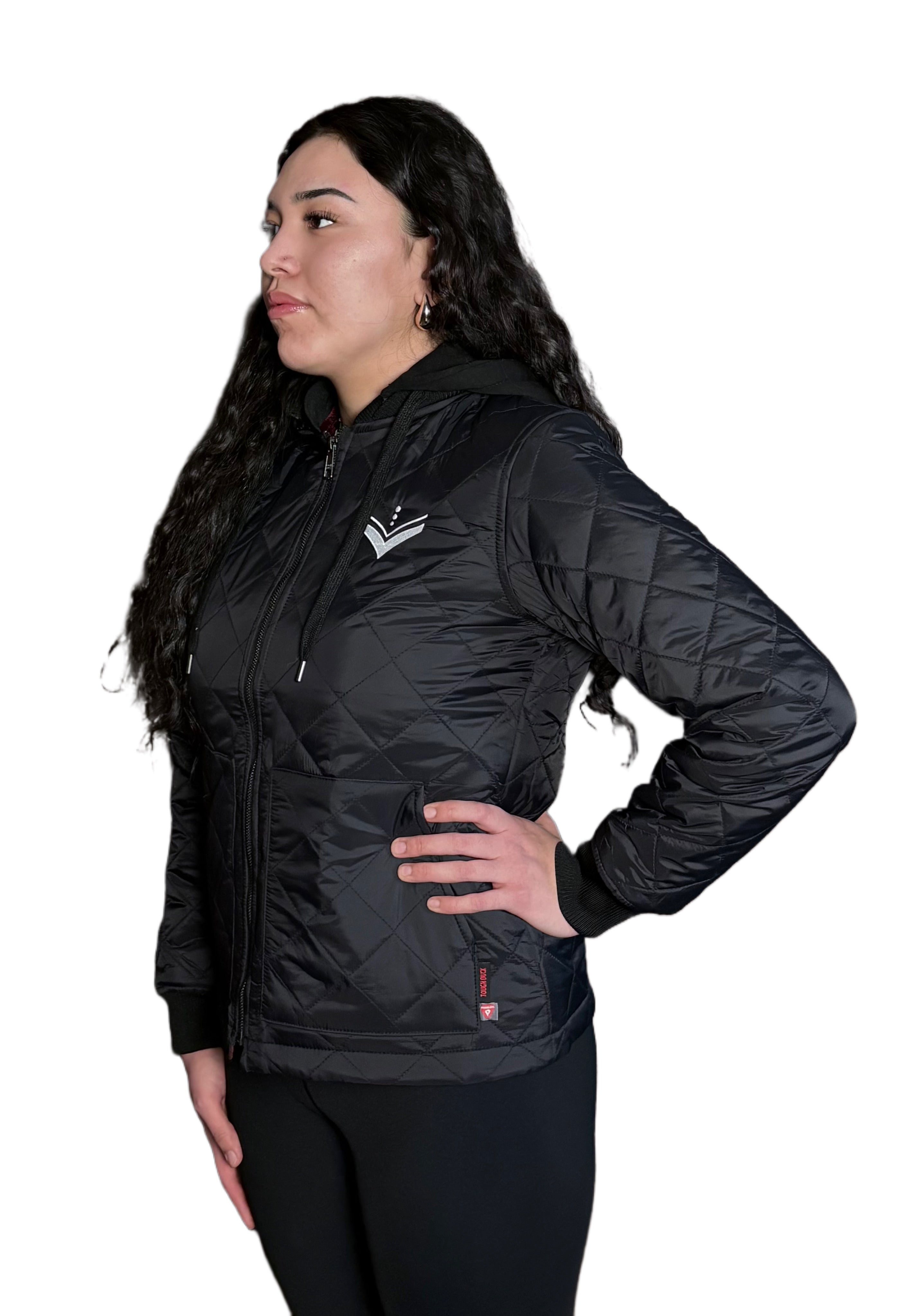 Women's Primaloft Hooded Freezer Jacket-2