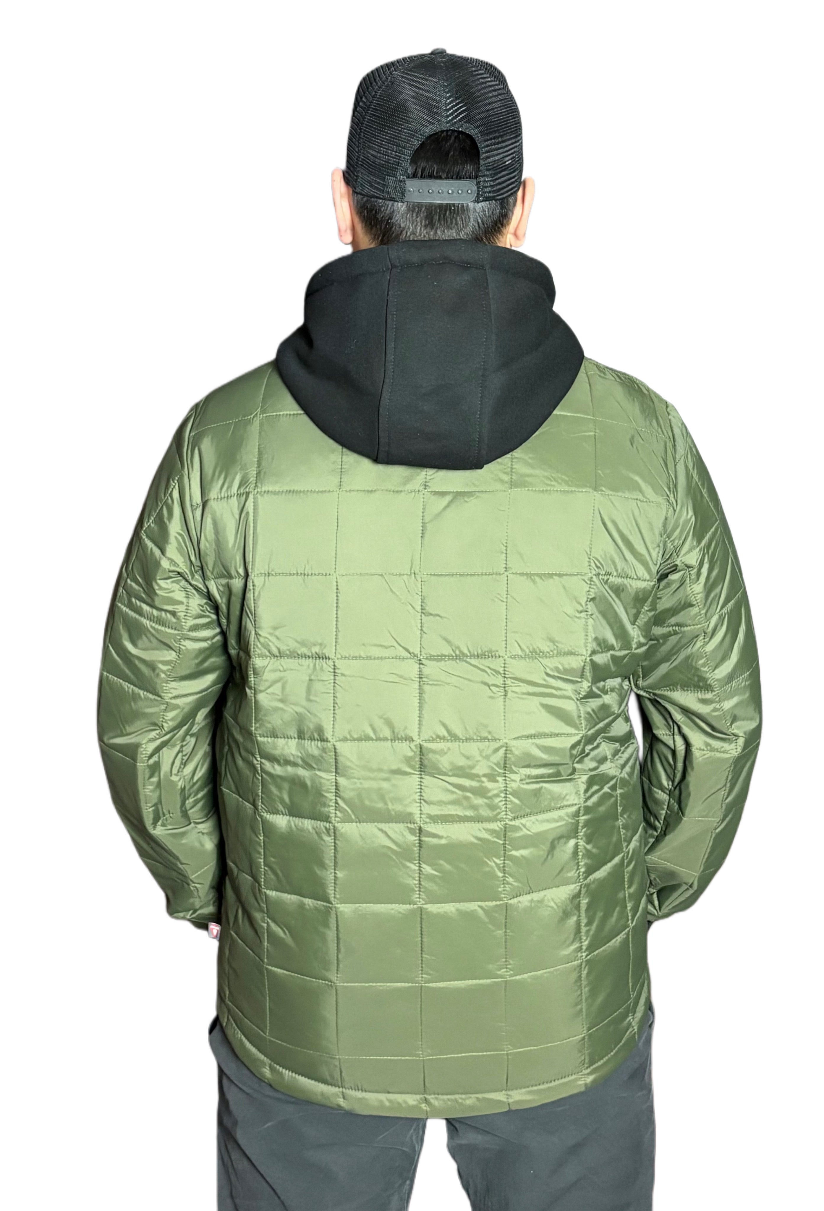 Men's Hooded Freezer Jacket-2