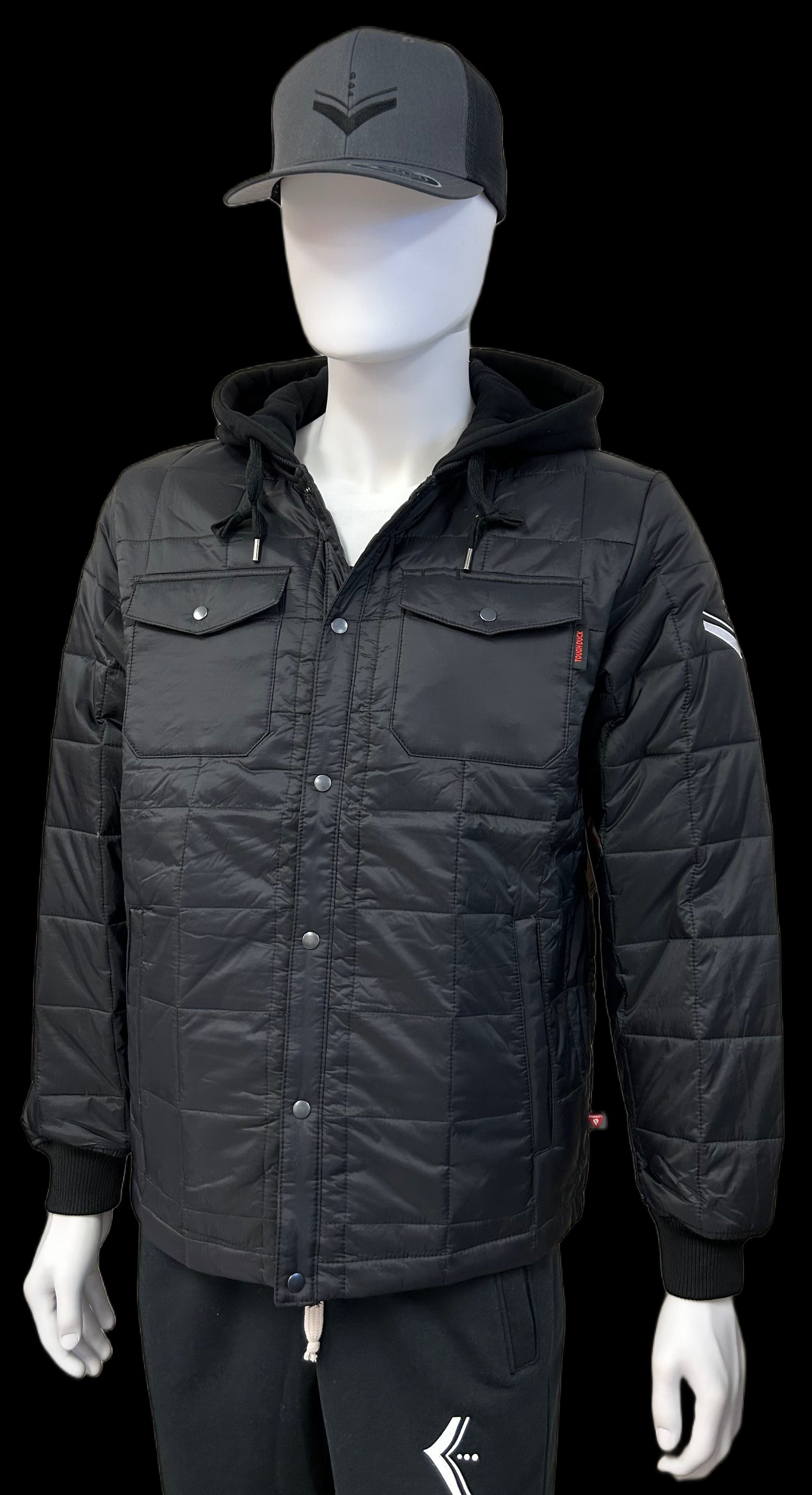 Men's Hooded Freezer Jacket-4