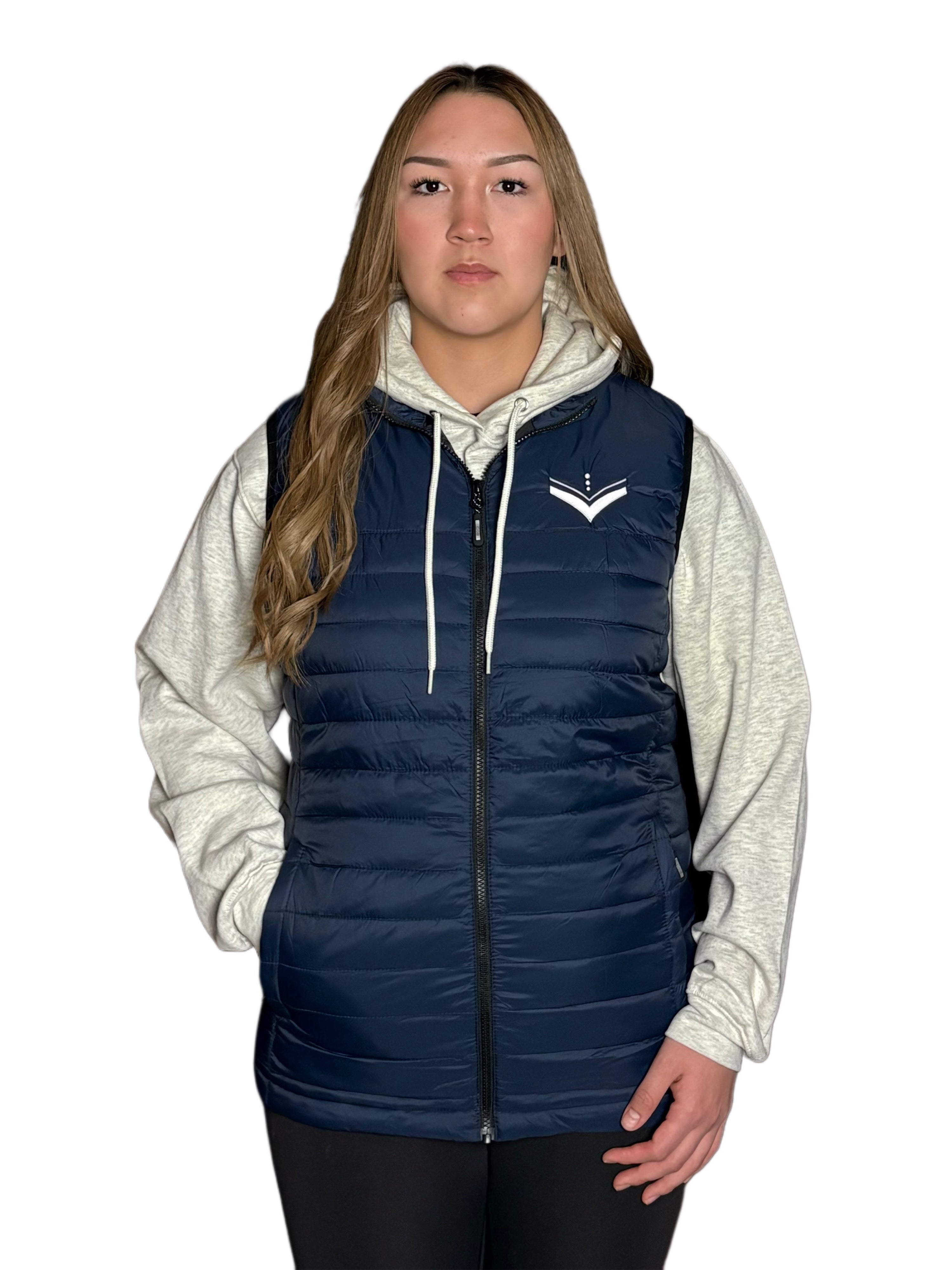 Women's Puffy Vest-3