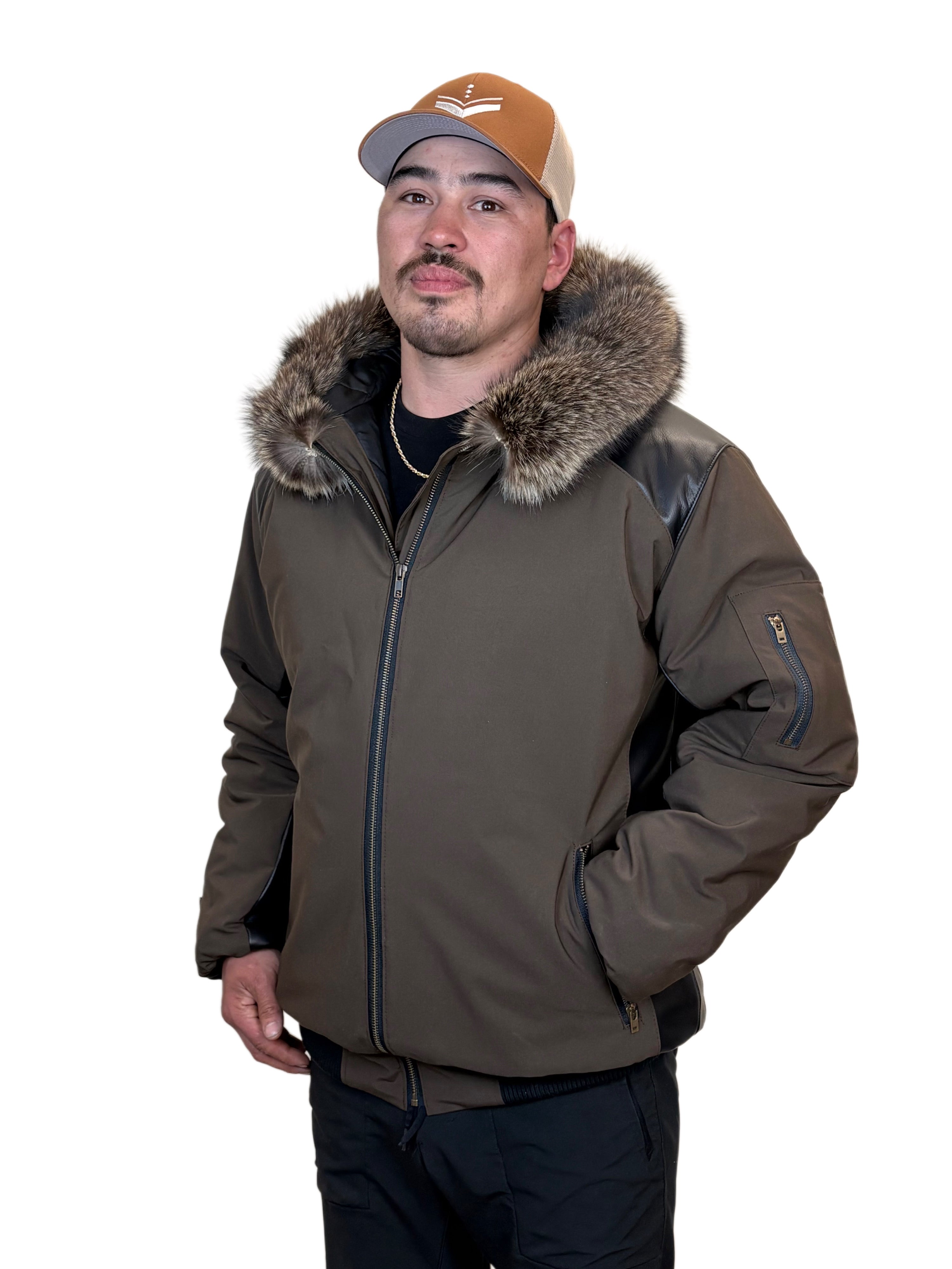 ANGNAUVIK | ᐊᖕᓇᐅᕕᒃ  - LIGHT BROWN-2