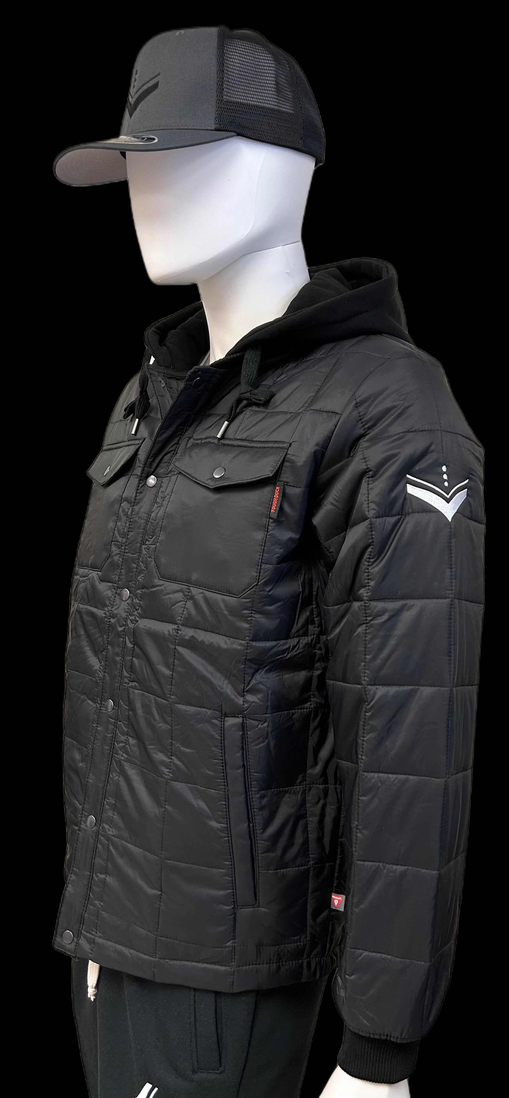 Men's Hooded Freezer Jacket-5